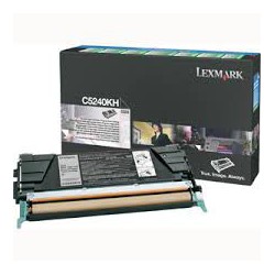 C5240KH Toner Noir pour imprimante Lexmark C524N C524DN C524DTN