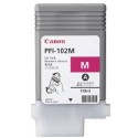 Encre Canon PFI-102 Magenta réf. 0897B001 130ml pour traceur iPF500, LP17, iPF600, iPF605, iPF610, LP24, iPF700, iPF710, iPF720