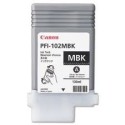 Encre Canon PFI-102 Noir mat réf. 0894B001 130ml pour traceur iPF500, 510, 600, 610, 655, 700, 710, 750, 755, LP17, 24