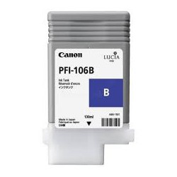 Encre Canon PFI-106 Bleu réf. 6629B001 130ml pour traceur iPF6300, 6350, 640, 6450