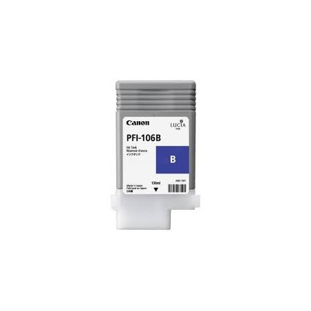 Encre Canon PFI-106 Bleu réf. 6629B001 130ml pour traceur iPF6300, 6350, 640, 6450 Encre Canon PFI-106 Bleu réf. 6629B001 130ml pour traceur iPF6300, 6350, 640, 6450