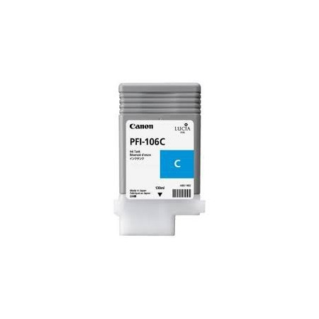 Encre Canon PFI-106 Cyan réf. 6622B001 130ml pour traceur iPF6300, 6350, 6400, 6450 Encre Canon PFI-106 Cyan réf. 6622B001 130ml pour traceur iPF6300, 6350, 6400, 6450