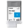 Encre Canon PFI-106 Cyan réf. 6622B001 130ml pour traceur iPF6300, 6350, 6400, 6450