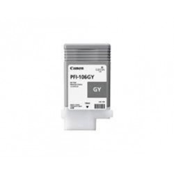 Encre Canon PFI-106 Gris réf. 6630B001 130ml pour traceur iPF6300, 6350, 6400, 6450