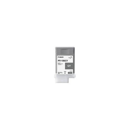 Encre Canon PFI-106 Gris réf. 6630B001 130ml pour traceur iPF6300, 6350, 6400, 6450 Encre Canon PFI-106 Gris réf. 6630B001 130ml pour traceur iPF6300, 6350, 6400, 6450