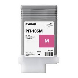 Encre Canon PFI-106 Magenta réf. 6623B001 130ml pour traceur iPF6300, 6350, 6400, 6450