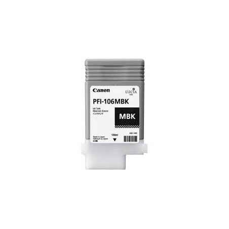 Encre Canon PFI-106 Matte Noir réf. 6620B001 130ml pour traceur iPF6300, 6350, 6400, 6450 Encre Canon PFI-106 Matte Noir réf. 6620B001 130ml pour traceur iPF6300, 6350, 6400, 6450