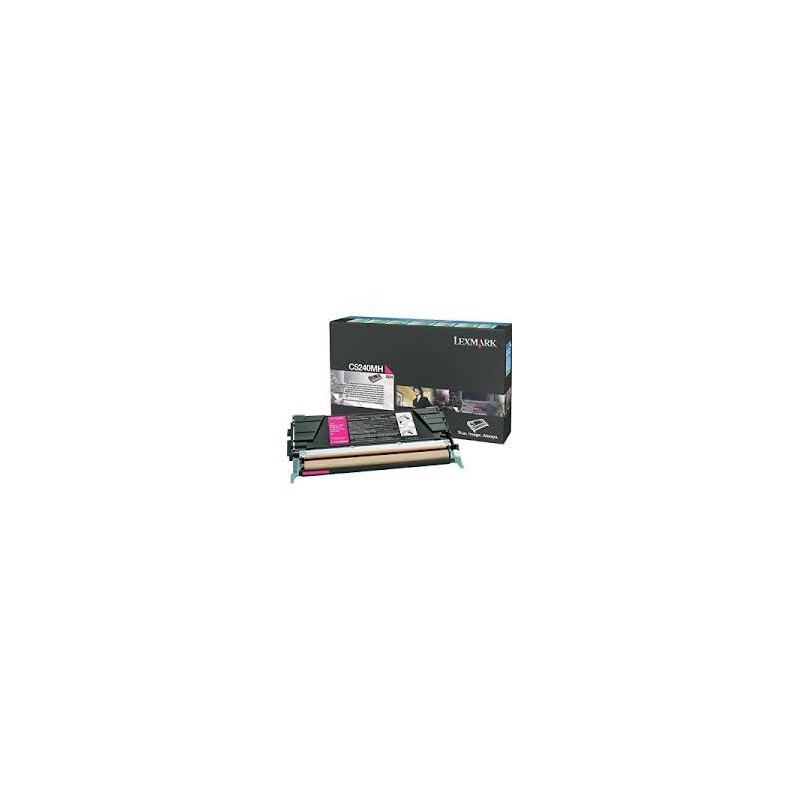 C5240MH Toner Magenta pour imprimante Lexmark C524N C524DN C524DTN