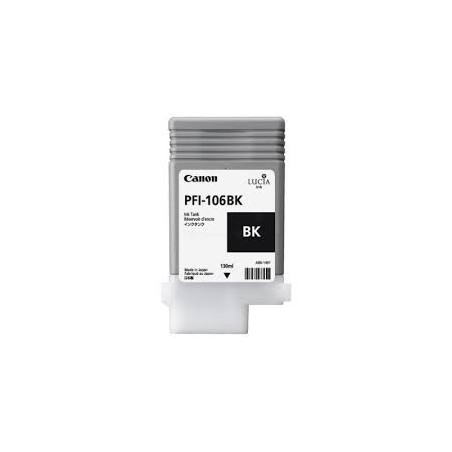 Encre Canon PFI-106 Noir réf. 6621B001 130ml pour traceur iPF6300, 6350, 6400, 6450 Encre Canon PFI-106 Noir réf. 6621B001 130ml pour traceur iPF6300, 6350, 6400, 6450