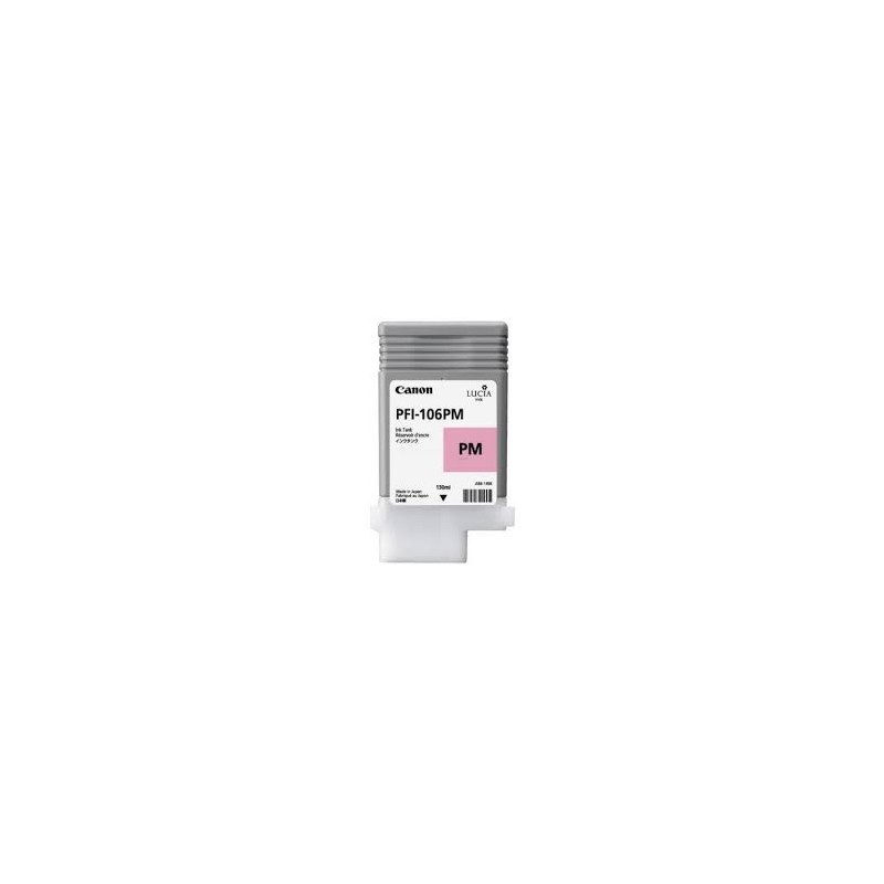 Encre Canon PFI-106 Photo Magentaréf. 6626B001 130ml pour traceur iPF6300, 6350, 6400, 6450