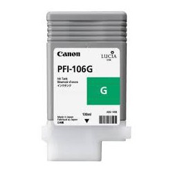 Encre Canon PFI-106 Vert réf. 6628B001 130ml pour traceur iPF6300, 6350, 6400, 6450