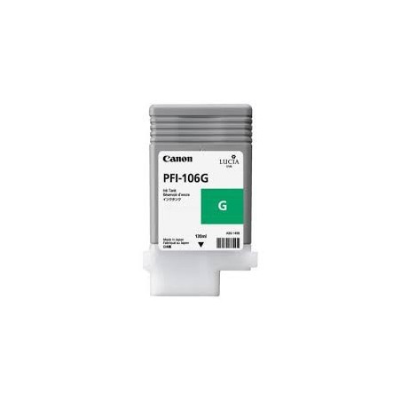 Encre Canon PFI-106 Vert réf. 6628B001 130ml pour traceur iPF6300, 6350, 6400, 6450 Encre Canon PFI-106 Vert réf. 6628B001 130ml pour traceur iPF6300, 6350, 6400, 6450