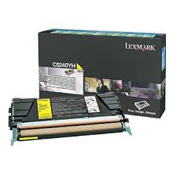 C5240YH Toner Jaune pour imprimante Lexmark C524N C524DN C524DTN