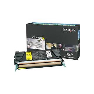 C5240YH Toner Jaune pour imprimante Lexmark C524N C524DN C524DTN