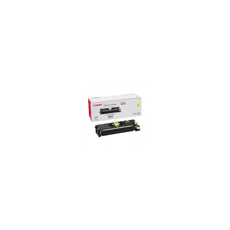 Toner Canon 701 Jaune réf. 9284A003 900g pour imprimante LBP 5200