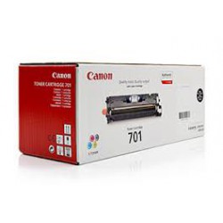 Toner Canon 701 Noir 5 000 pages réf. 9287A003 900g pour imprimante LBP 5200