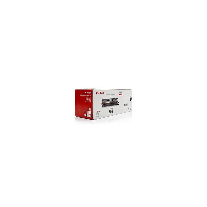 Toner Canon 701 Noir 5 000 pages réf. 9287A003 900g pour imprimante LBP 5200