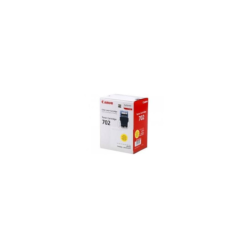 Toner Canon 702 Jaune 6 000 pages réf. 9642A004 pour imprimante LBP 5970. LBP 5975. LBP 5960