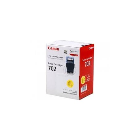Toner Canon 702 Jaune 6 000 pages réf. 9642A004 pour imprimante LBP 5970. LBP 5975. LBP 5960
