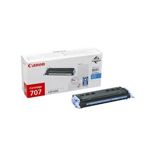 Toner Canon 707 Cyan réf. 9423A004 pour imprimante LBP 5000