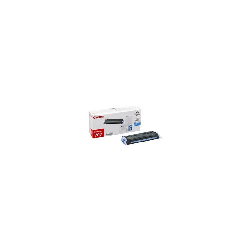 Toner Canon 707 Cyan réf. 9423A004 pour imprimante LBP 5000