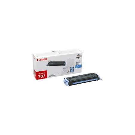 Toner Canon 707 Cyan réf. 9423A004 pour imprimante LBP 5000 Toner Canon 707 Cyan réf. 9423A004 pour imprimante LBP 5000