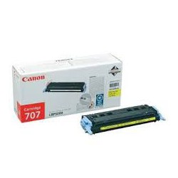 Toner Canon 707 Jaune réf. 9421A004 pour imprimante LBP 5000