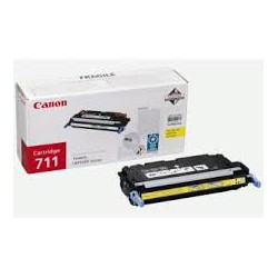 Toner Canon 711 Jaune 6 000 pages réf. 1657B002 pour imprimante LBP 5300. LBP 5360. MF8450. 9130. 9170. MF9220dn. 9280cdn