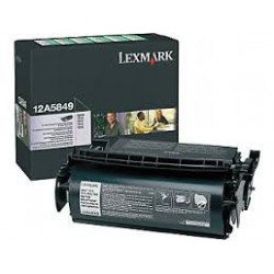 12A5840 Toner Noir pour imprimante Lexmark T610 T612 T614 T616