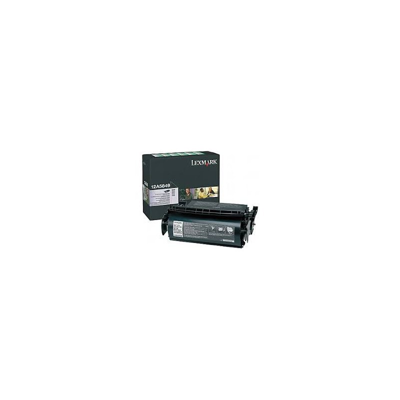 12A5840 Toner Noir pour imprimante Lexmark T610 T612 T614 T616
