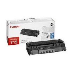 Toner Canon 715 Noir 3 000 pages réf. 1975B002 pour imprimante LBP 3310. LBP 3370