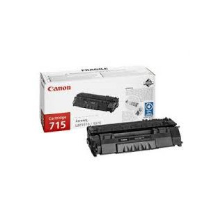 Toner Canon 715 Noir 3 000 pages réf. 1975B002 pour imprimante LBP 3310. LBP 3370