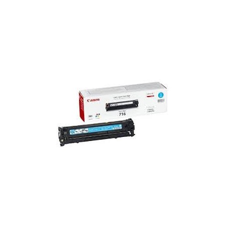 Toner Canon 716 Cyan 15 000 pages réf. 1979B002 pour imprimante LBP 5050. LBP 5050n Toner Canon 716 Cyan 15 000 pages réf. 1979B002 pour imprimante LBP 5050. LBP 5050n