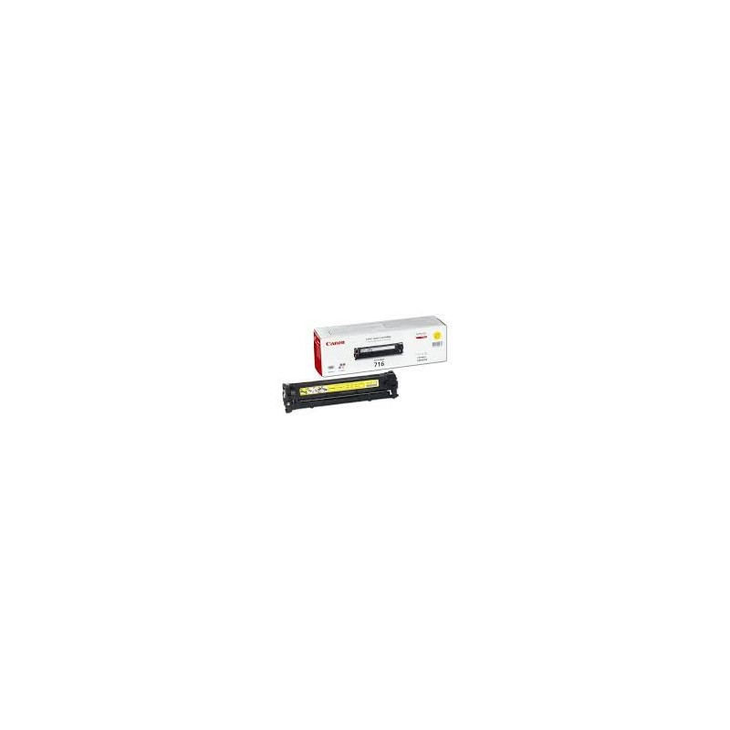 Toner Canon 716 Jaune 15 000 pages réf. 1977B002 pour imprimante LBP 5050. LBP 5050n