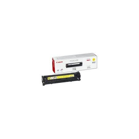 Toner Canon 716 Jaune 15 000 pages réf. 1977B002 pour imprimante LBP 5050. LBP 5050n Toner Canon 716 Jaune 15 000 pages réf. 1977B002 pour imprimante LBP 5050. LBP 5050n