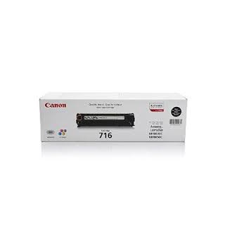 Toner Canon 716 Noir 2.3 000 pages réf. 1980B002 pour imprimante LBP 5050. LBP 5050n