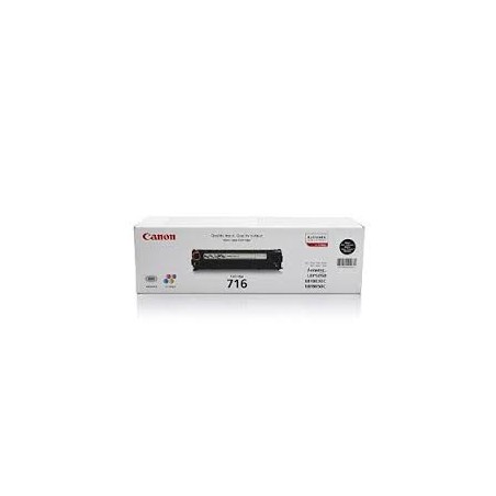 Toner Canon 716 Noir 2.3 000 pages réf. 1980B002 pour imprimante LBP 5050 LBP 5050n Toner Canon 716 Noir 2.3 000 pages réf. 1980B002 pour imprimante LBP 5050 LBP 5050n