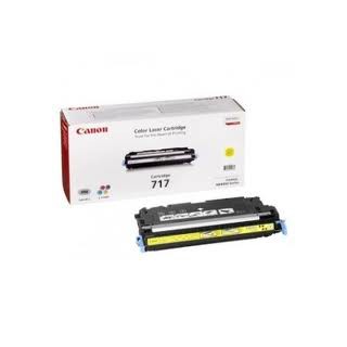 Toner Canon 717 Jaune 4 000 pages réf. 2575B002 pour imprimante MF 9170. MF 9130. MF 8450