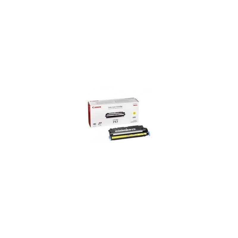 Toner Canon 717 Jaune 4 000 pages réf. 2575B002 pour imprimante MF 9170 MF 9130 MF 8450