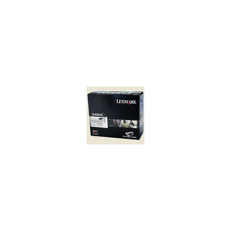 12A5845 Toner Noir imprimante Lexmark Optra T610, T610n, T612, T614