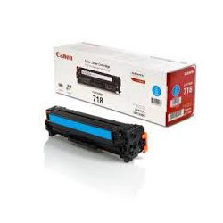 Toner Canon 718 Cyan 2 900 pages réf. 2661B002 pour imprimante LBP 7200. 7660Cdn. 7680Cx