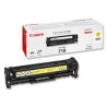 Toner Canon 718 Jaune 2 900 pages réf. 2659B002 pour imprimante LBP 7200 7660Cdn 7680Cx