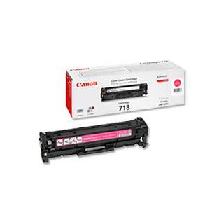 Toner Canon 718 Magenta 2 900 pages réf. 2660B002 pour imprimante LBP 7200. 7660Cdn. 7680Cx