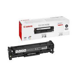 Toner Canon 718 Noir 3 400 pages réf. 2662B002 pour imprimante LBP 7200. 7660Cdn. 7680Cx