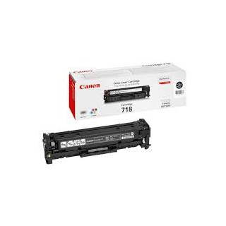 Toner Canon 718 Noir 3 400 pages réf. 2662B002 pour imprimante LBP 7200. 7660Cdn. 7680Cx