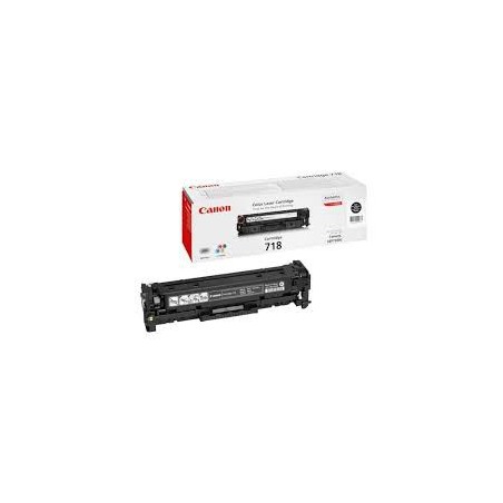 Toner Canon 718 Noir 3 400 pages réf. 2662B002 pour imprimante LBP 7200 7660Cdn 7680Cx