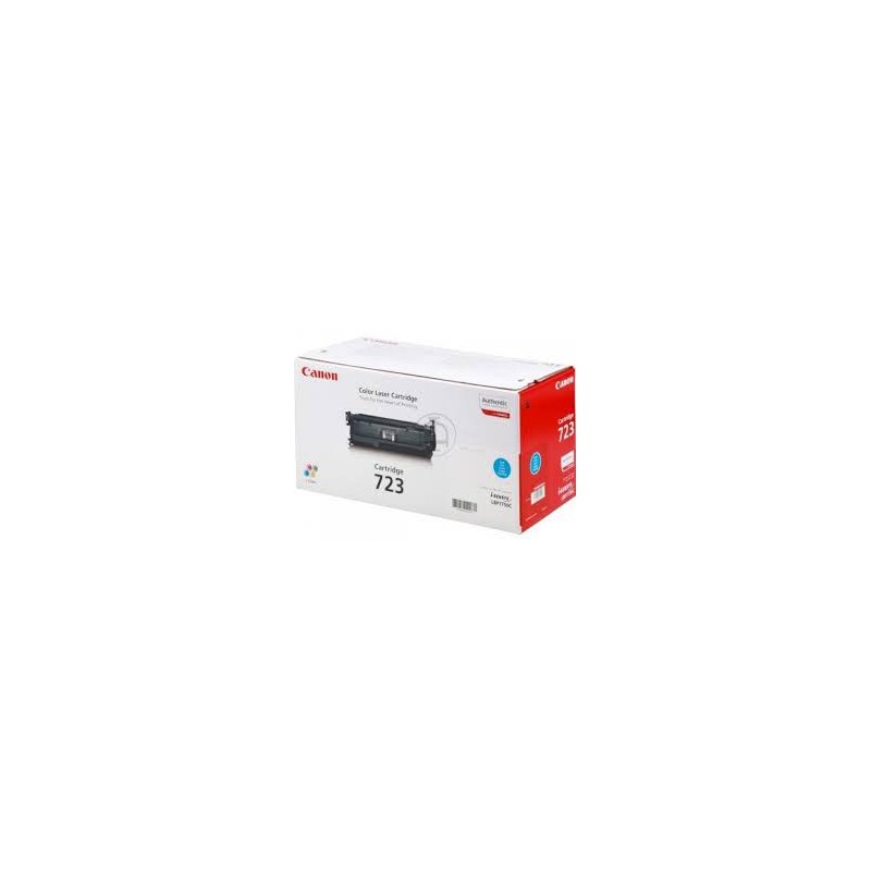 Toner Canon 723 Cyan réf. 2643B002 pour imprimante LBP 7750