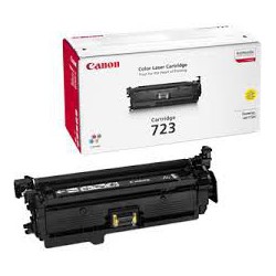 Toner Canon 723 Jaune réf. 2641B002 réf. 2641B011 pour imprimante LBP 7750