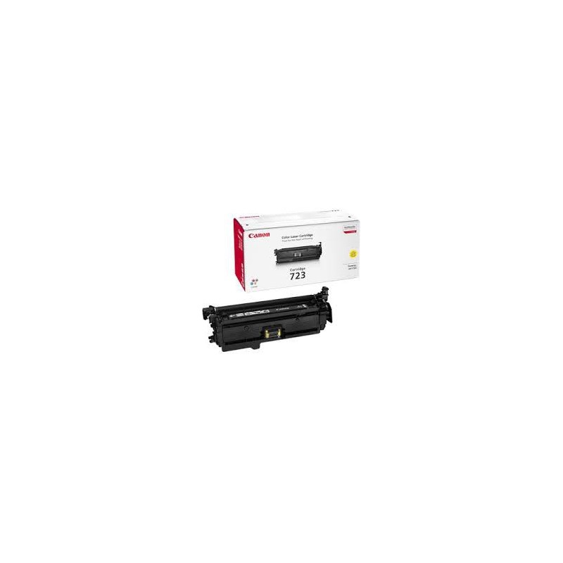 Toner Canon 723 Jaune réf. 2641B002 réf. 2641B011 pour imprimante LBP 7750
