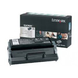 12A7400 Toner Noir pour imprimante Lexmark E321t, E323tn E323tn